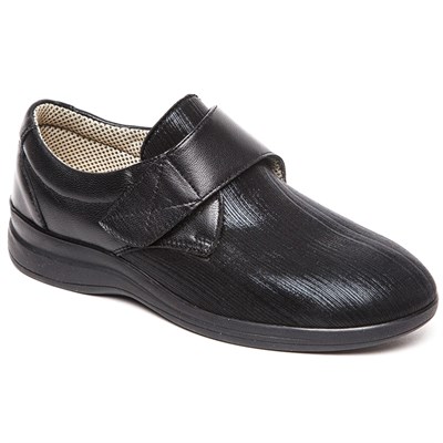 Комфортная обувь с эластичной носовой частью Ricoss 84-12Тр-22-413/30 (чёрный) в Сергиевом Посаде - фото 10157