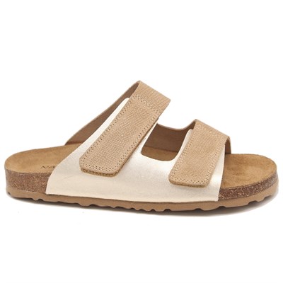 Женские ортопедические сандалии Relaxshoe 1729LG - Бежевый в Сергиевом Посаде - фото 10670