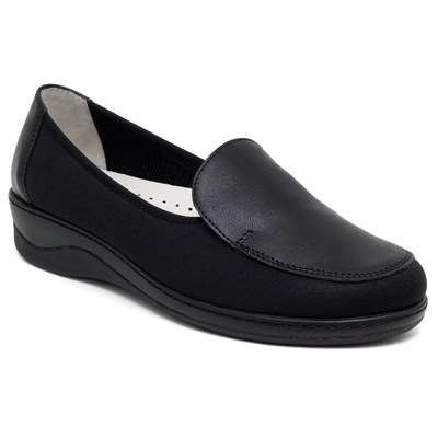 Комфортная обувь с эластичными бортиками Ricoss 84-122-22-402/57 (чёрный) - фото 11932