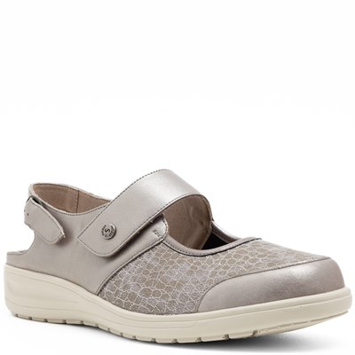 Ортопедические сандалии Solidus (Германия) Fabia (Solicare Soft) с эластичными вставками (бронзовый) Solidus 27500-H-40169