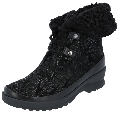 Зимняя ортопедическая обувь Berkemann Menja (черный/черный) - фото 9448