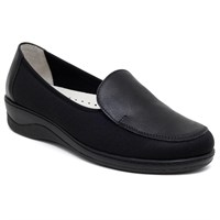 Комфортная обувь с эластичными бортиками Ricoss 84-122-22-402/57 (чёрный)