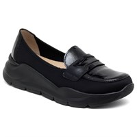 Комфортная обувь с эластичными бортиками Ricoss 8452Т22403 (черный)