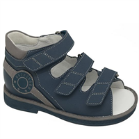 Детская ортопедическая профилактическая обувь Orthoboom 43397-5 (темно-синий-серый)