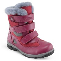 Зимняя ортопедическая обувь для детей - Ортобум 63395-43 (малиновый)