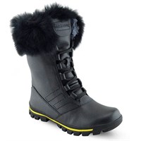 Зимняя ортопедическая обувь для подростоков - Ортобум 57775-31 (черный с желтым)