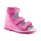 Детская ортопедическая обувь с высоким берцем ORTHOBOOM 71057-11 (глубокий розовый) - фото 10907