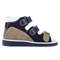 Orthoboom 25057-10 (темно-синий-коричневый) - детская ортопедическая профилактическая обувь 2721