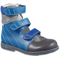 Детские ортопедические сандалии ORTMANN Elsa (синий) с высоким берцем - копия - фото 11002