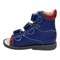 Детские ортопедические сандалии с высоким берцем ORTMANN Eger (синий/красный) ORTMANN Eger (синий/красный) - фото 6276