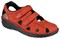 Комфортная закрытая ортопедическая обувь Berkemann Larena (красный) - фото 6665