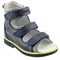 Orthoboom 71057-09 (темно-синий-серый) - Детская ортопедическая обувь с высоким берцем - фото 7244