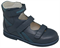 Детская ортопедическая обувь с высоким берцем Orthoboom 81597-32 (темно-синий) - фото 7289